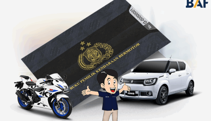 Pinjaman BAF Jaminan BPKB Motor dan Syaratnya
