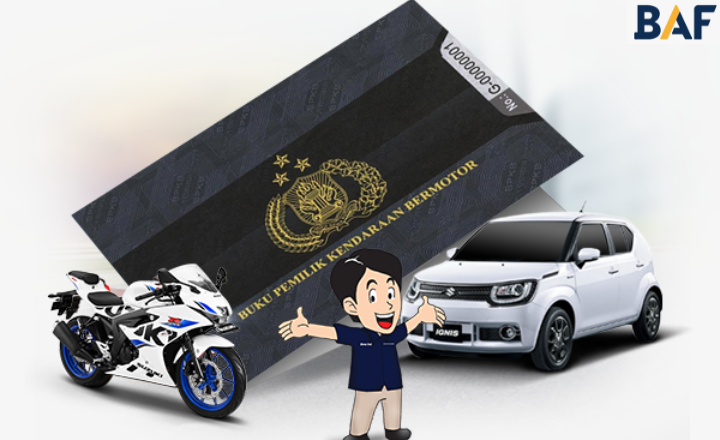 Pinjaman BAF Jaminan BPKB Motor dan Syaratnya