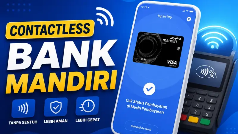 Kartu Debit Contactless Mandiri, Ini Cara Kerja dan Limitnya